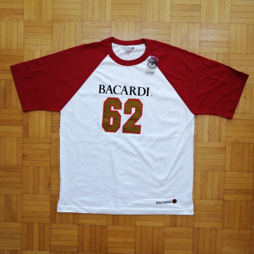 Bacardi T-shirt Large NWT